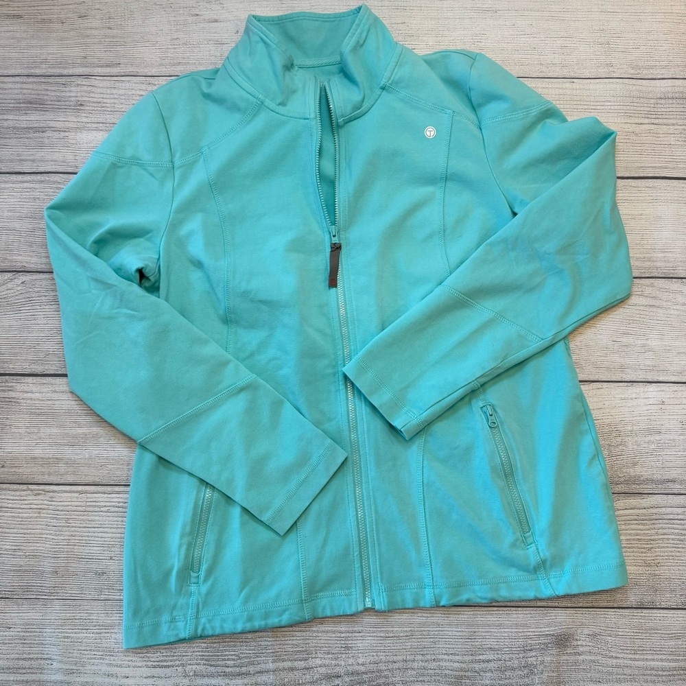 Talbots Teal / Aqua Performance Jacket
